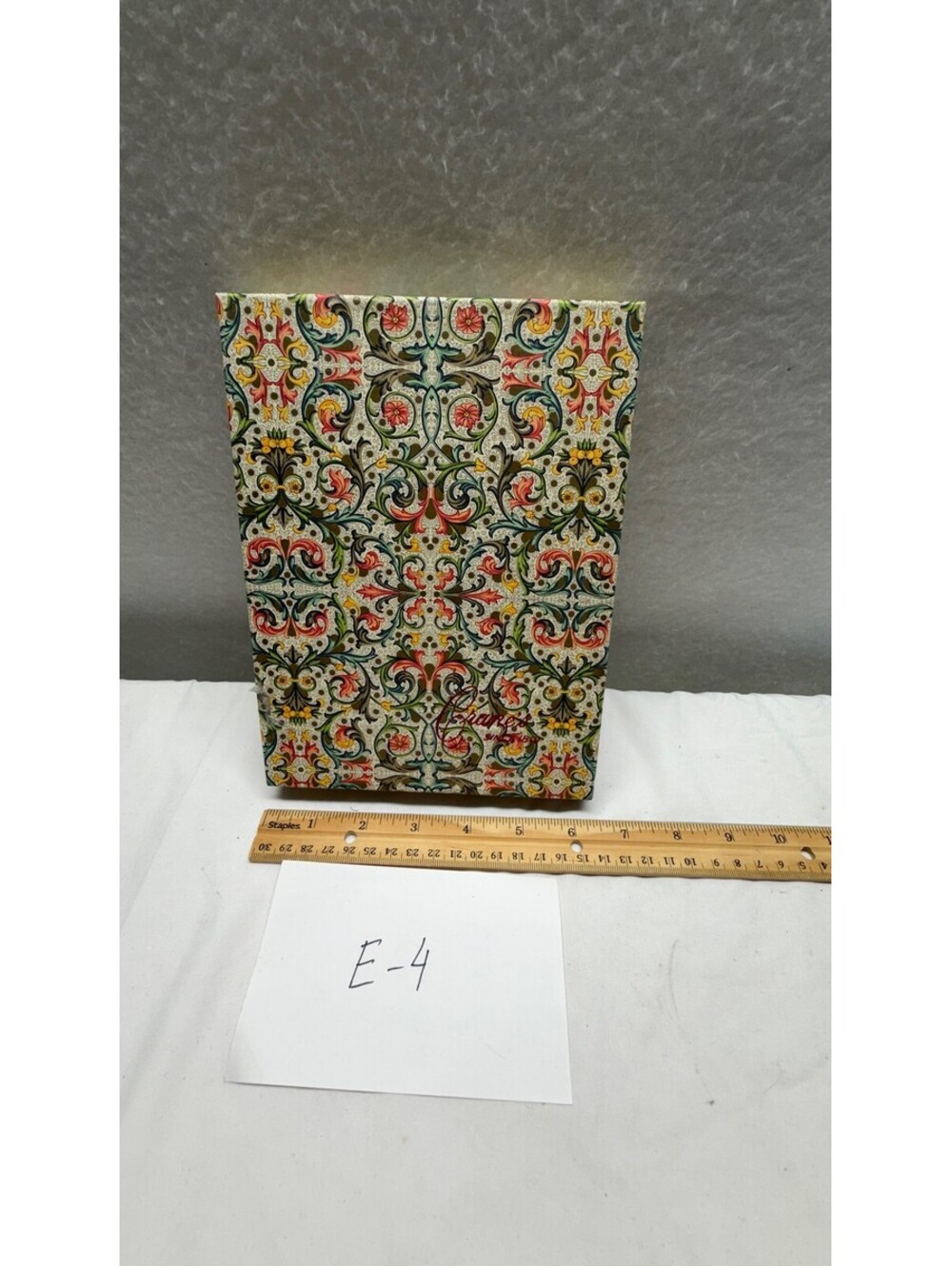 Crane's Stationery Set CH2516 Decorative Boxed Paper & Envelopes E-4 - Picture 6 of 7